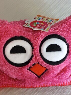 JC Penney Pink Baby Fleece Owl Hat (M 6/12)